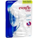 Evenflo Nipples Sensitive Response Elite 2-Pack Fast Flow - 2 EA