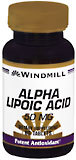 Windmill Alpha Lipoic Acid 50 mg Tablets  -  60 Tablets