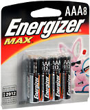 Energizer Battery AAA 8-Pack - 8 EA
