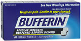 Bufferin Aspirin, 325 mg, Coated Buffered Tablets  - 65ea