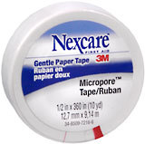 3M Nexcare Micropore Paper Tape 1/2 X 10 Yards - 10 YD