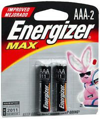 Energizer Alkaline Batteries AAA 2-Pack - 2 EA