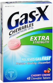Gas-X Chewables Extra Strength Cherry Cr