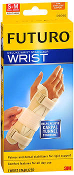 FUTURO Compression Stabilizing Wrist Brace, Left Hand, S/M