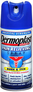 Dermoplast Pain Relieving First Aid Spray, 2.75 oz (Pack of 3)