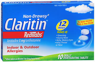 CLARITIN 12 Hour Allergy RediTabs - 10 TAB