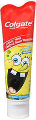 Colgate Toothpaste SpongeBob Squarepants Mild Bubble Fruit Flavor - 4.6 OZ