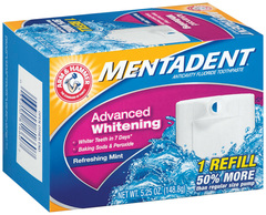 MENTAD T/P ADV WHT REF 5.25OZ