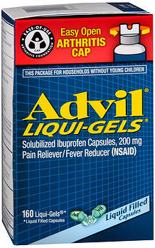 Advil Pain Reliever/Fever Reducer Liqui-Gels - 120 CAP