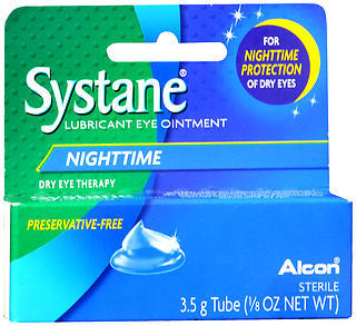 Systane Nighttime Lubricant Eye Ointment - 0.1167 OZ