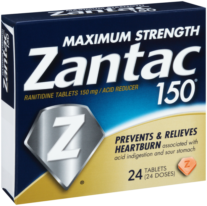 Zantac 150 Tablets - 24 TAB