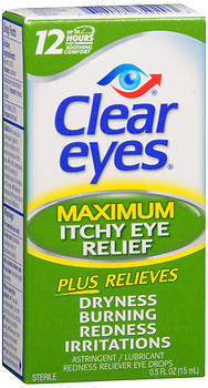 Clear Eyes Redness Reliever Eye Drops  - 0.5oz