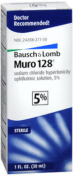 Bausch & Lomb 5% Sterile Ophthalmic Solution  - 1oz