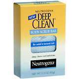 Neutrogena Deep Clean Body Scrub Bar - 3.3 Ounces