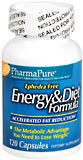 PharmaPure Energy and Diet Formula Capsules Ephedra Free  -  120 Caplets