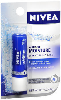 NIVEA A Kiss of Moisture Essential Lip Care - 6X0.17 OZ
