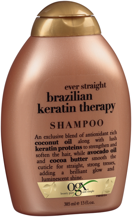 Ogx ever straight brazilian keratin therapy shampoo hair clearance straightening