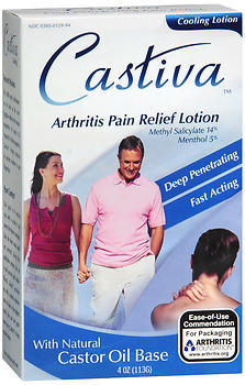 Castiva Cooling Arthritis Pain Relief Lotion Cooling - 4 OZ