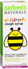 Zarbee's Naturals Children's Cough Syrup Grape Flavor - 4 OZ