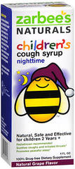 Zarbee's Naturals Children's Cough Syrup Nighttime Natural Grape Flavor - 4 OZ