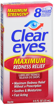 Clear Eyes Maximum Redness Relief