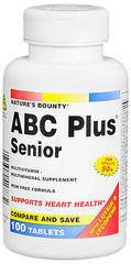 Nature's Bounty ABC Plus Senior Tablets - 100 TAB