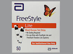 FREESTYLE LITE TEST STRIPS 50