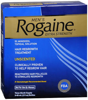 Rogaine Men's Extra Strength Hair Regrowth Treatment - 6 OZ - Medshopexpress