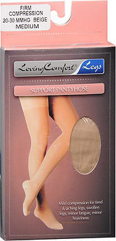 Loving Comfort Legs Support Pantyhose Firm Compression Beige - 1 EA -  Medshopexpress