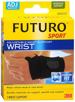 FUTURO Sport Adjustable Wrist Support Adjust To Fit - 1 EA - Medshopexpress