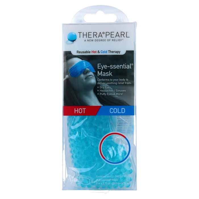 TheraPearl Reusable Hot & Cold Therapy Eye-ssential Mask - 1 EA ...