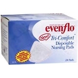 Evenflo Tri-Comfort Disposable Nursing Pads - 24 Each