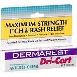 Dermarest Itch & Rash Relief Cream, Maximum Strength  - 0.05oz