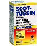 Scot-Tussin Five-Action Cold & Allergy Formula, Original, Clear  - 4oz