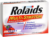 Rolaids Antacid & Antigas, Berry, Tablets  - 3ea