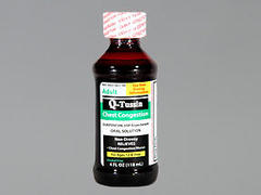 Q-TUSSIN LQ RD/CHR A/F Q/P 4OZ