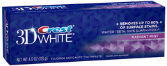 Crest 3D White Toothpaste Radiant Mint - 4 OZ