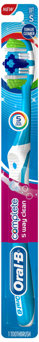 Oral B Complete 5 Way Clean Toothbrush Soft - 1 EA