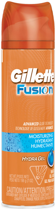 Gillette Fusion Ultra Sensitive Hydra Gel Shave Gel, 198g