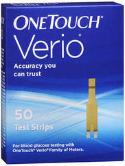 OneTouch Verio Test Strips - 50 EA