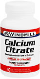 Windmill Calcium Citrate Tablets - 100 Tab