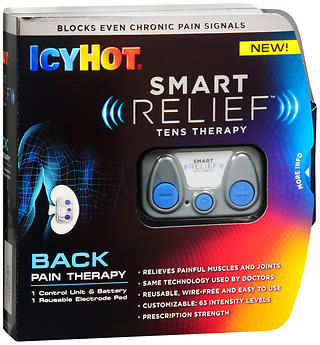 ICY HOT Smart Relief Tens Pain Therapy Back Hip & New Sealed