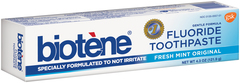 Biotene Dry Mouth Toothpaste Fresh Mint Original - 4.3 OZ