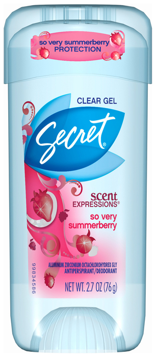 Secret Clear Gel Antiperspirant and Deodorant Sweet Nectarine