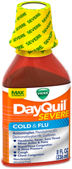 Vicks DayQuil Severe Cold & Flu Liquid - 8 OZ