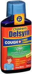 Delsym Children's Cough + Chest Congestion DM Liquid Cherry - 6 OZ