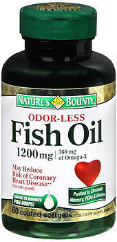 Fish Oil – Nature's Bounty