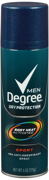 Degree Men Antiperspirant Deodorant Aerosol Spray Sport ...