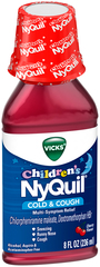 Vicks NyQuil Children's Cold & Cough Liquid Cherry Flavor - 8 OZ