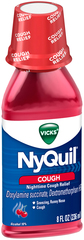 Vicks NyQuil Cough Liquid Cherry - 8 OZ